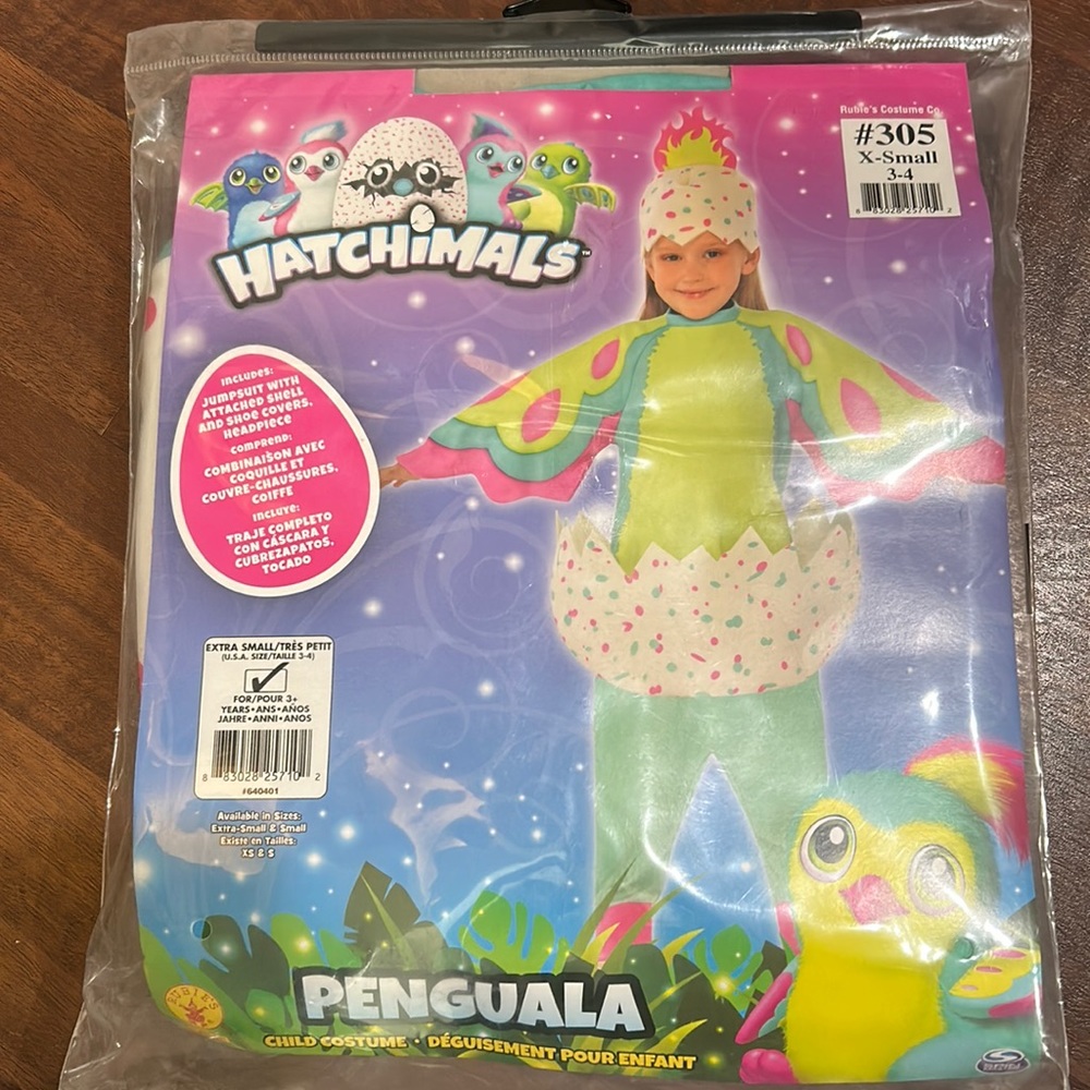 Hatchimals Halloween Toddler Costume 3T-4T